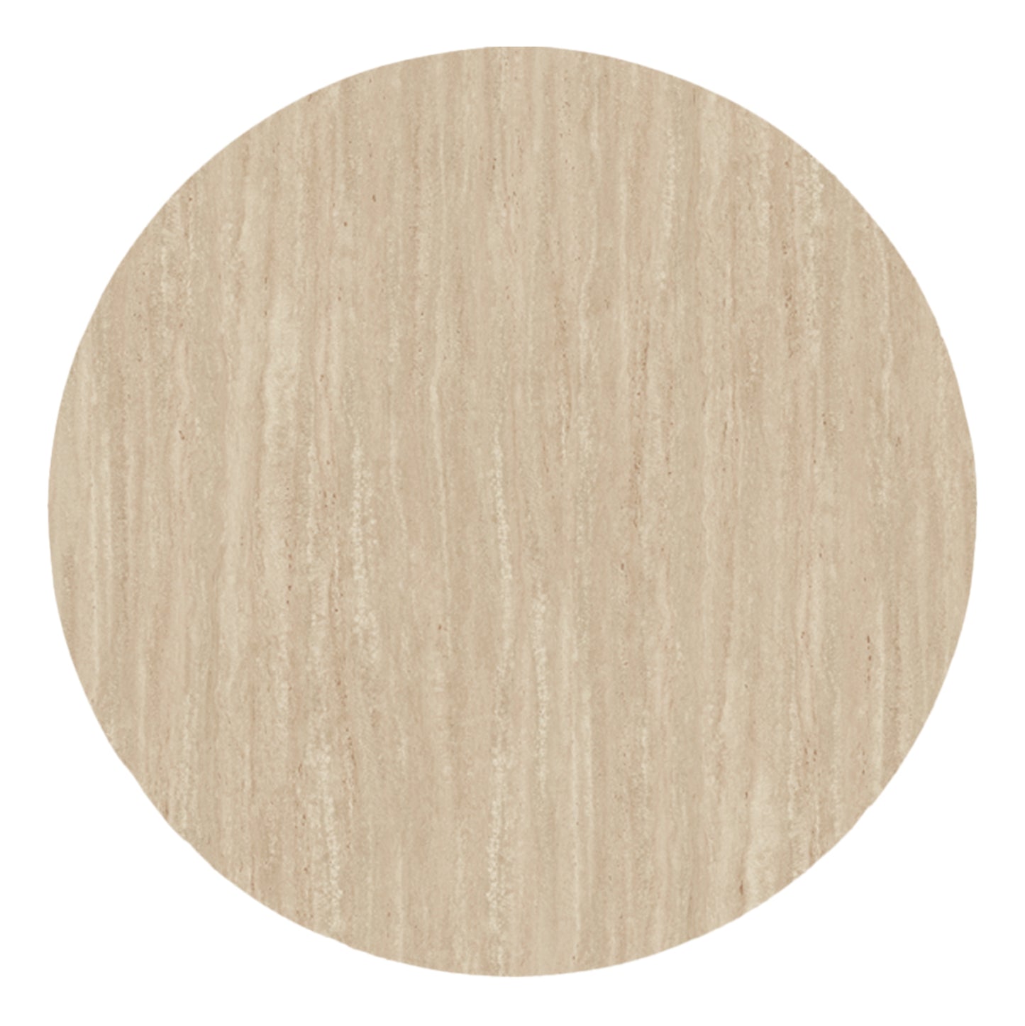 Hpl Tabletop Hm6351.35 Round In Travertine Stone Color Φ120cm.