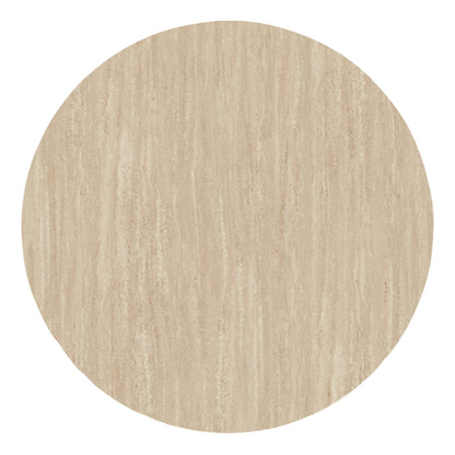 Hpl Tabletop Hm6351.35 Round In Travertine Stone Color Φ120cm.