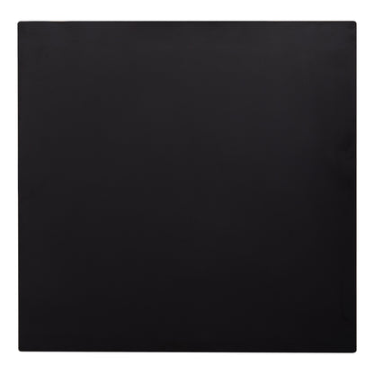 Hpl Tabletop Hm5837.21 Square In Black Color 60x60cm