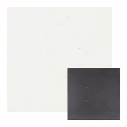 Hpl Tabletop Hm5837.22 Square In White Color 60x60cm