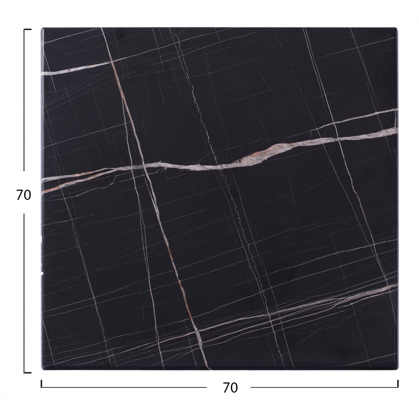 Table Top 741 Werzalit 70x70 Hm5230.13