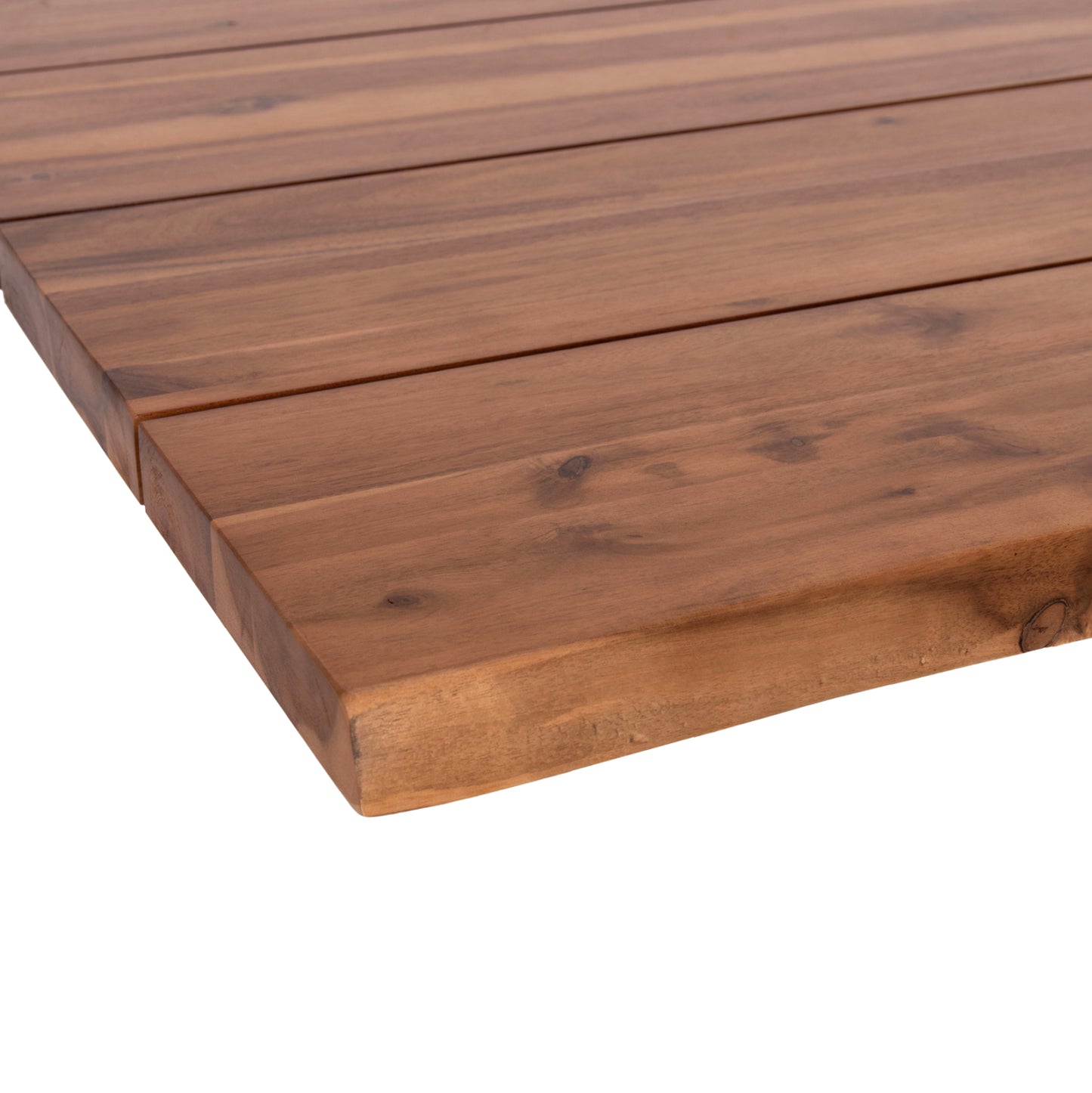 Tabletop Rectangular Hm6301.01 Solid Acacia Wood In Natural Color--140x80x3.5 (thickness)cm.