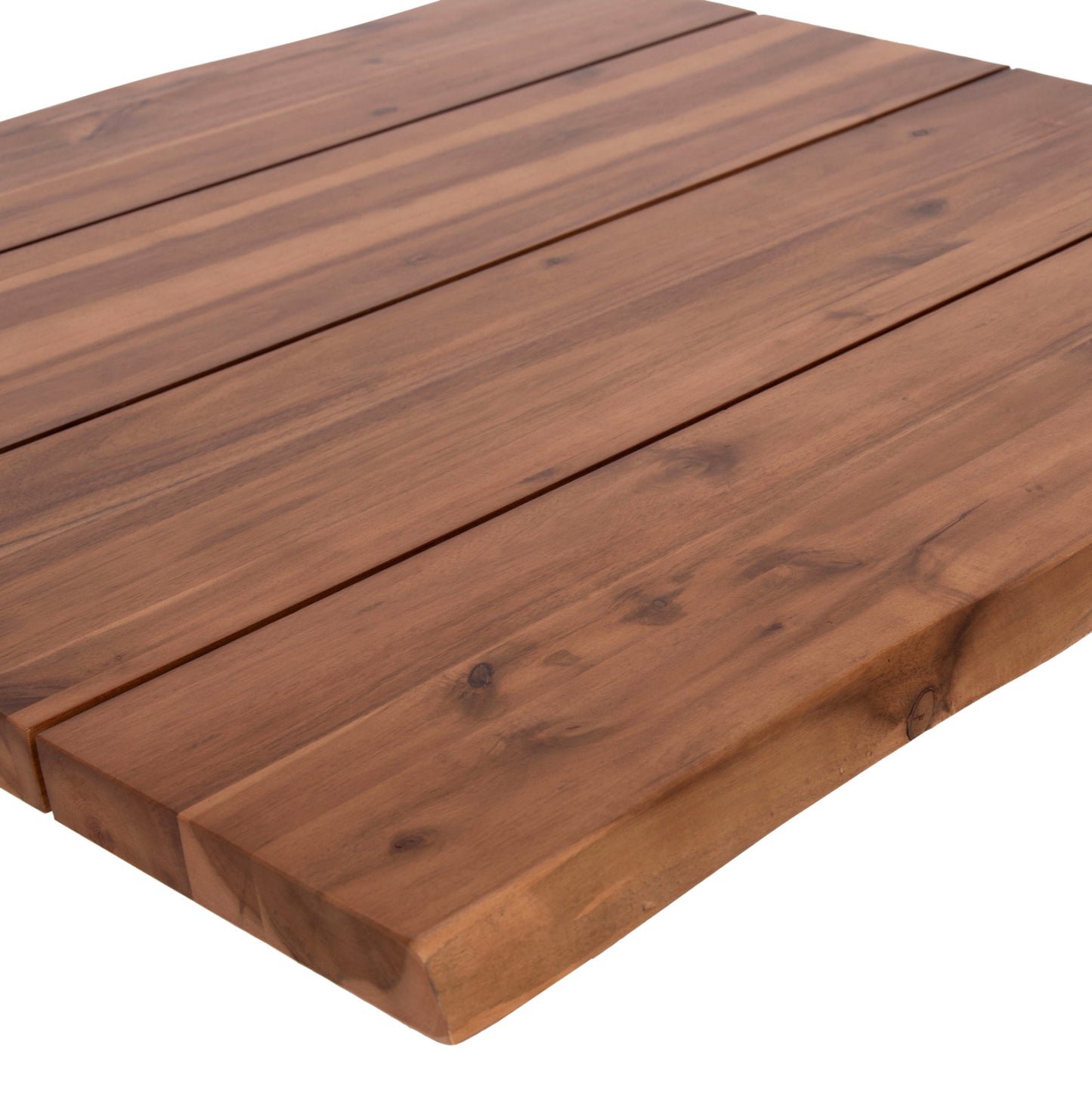 Tabletop Rectangular Hm6303.01 Solid Acacia Wood In Natural Color--200x100x3.5 (thickness)cm.
