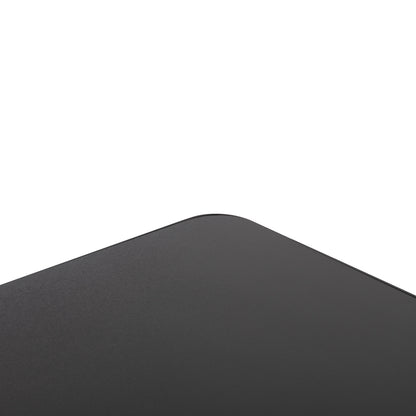 Sintered Stone Square Tabletop Hm6655.01 Black With Black "ring" Frame 80x80cm.