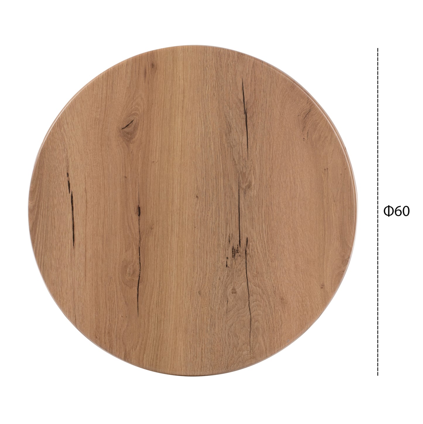 Tabletop Round Hm5227.14 Werzalit 4680 Φ60 In Natural Wood Color