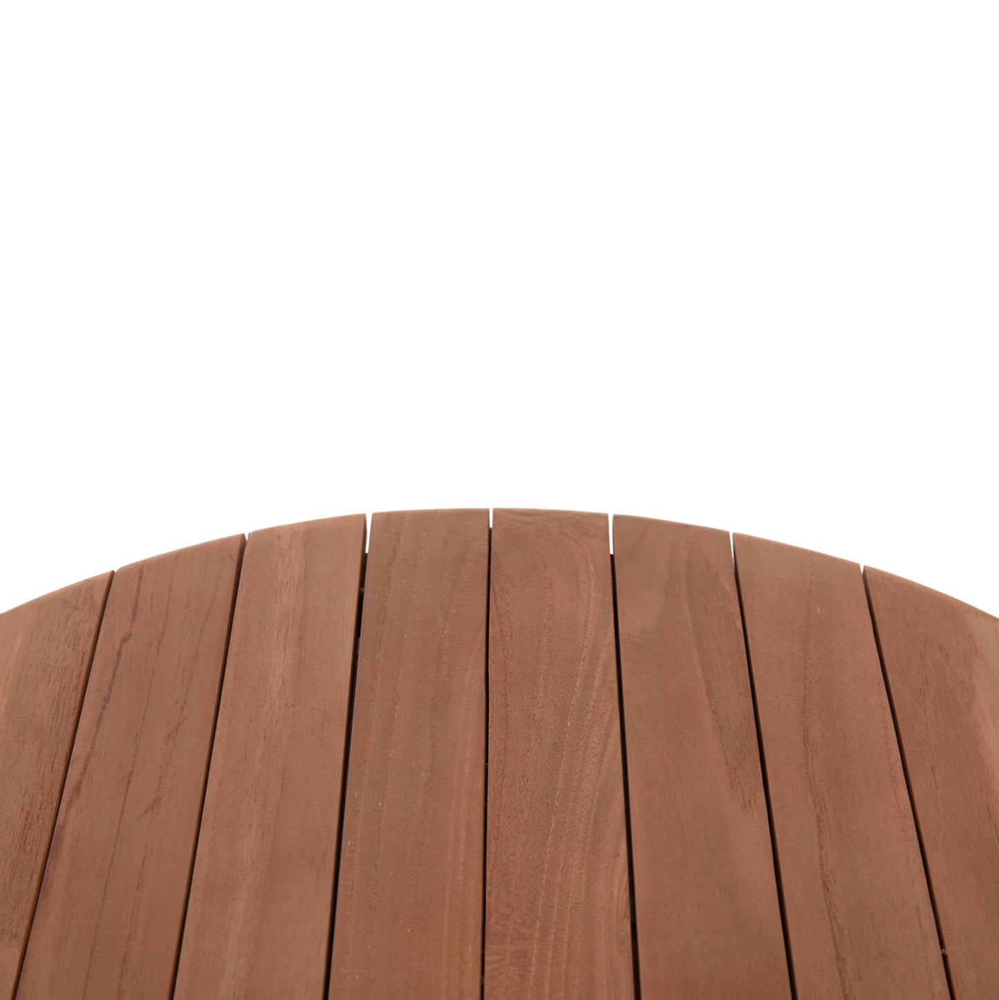 Tabletop Round Hm18132 Teak Wood--natural Color Φ60x4(thickness)cm.