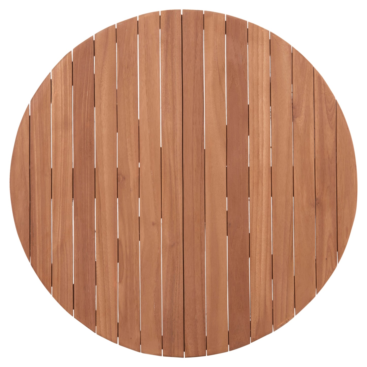 Tabletop Round Hm18134 Teak Wood--natural Color Φ80x4(thickness)cm.