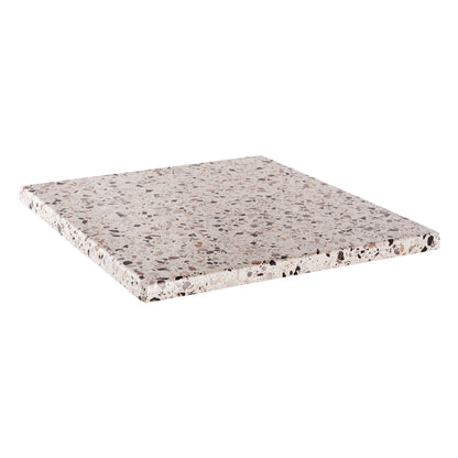 Tabletop Square Hm5231.16 Werzalit 80x80cm. Terrazzo 5766