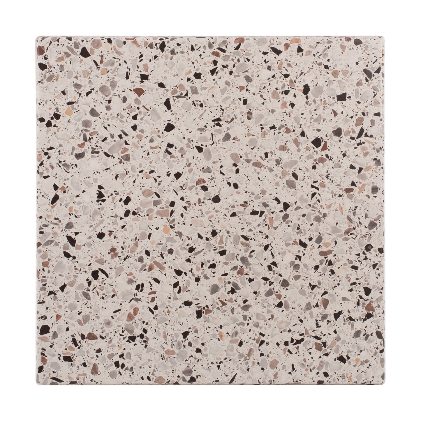 Tabletop Square Hm5230.16 Werzalit 70x70cm. Terrazzo 5766