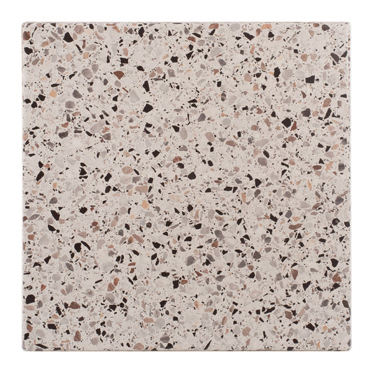 Tabletop Square Hm5231.16 Werzalit 80x80cm. Terrazzo 5766