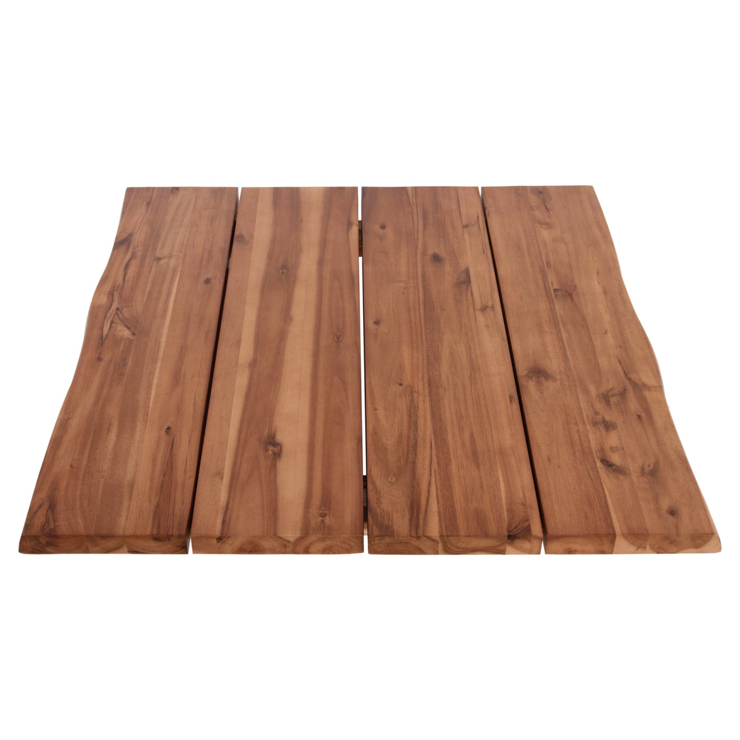 Tabletop Square Hm6300.01 Solid Acacia Wood In Natural Color--80x80x3.5 (thickness) Cm.