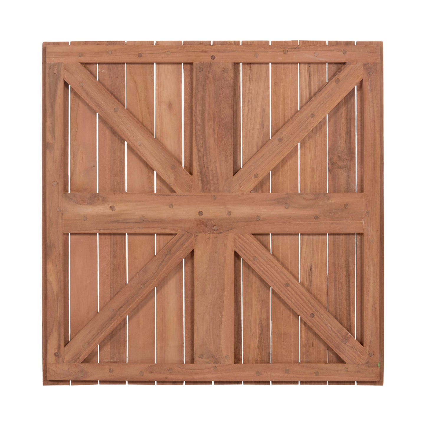 Tabletop Square Hm18135 Teak Wood--natural Color 60x60x4(thickness)cm.