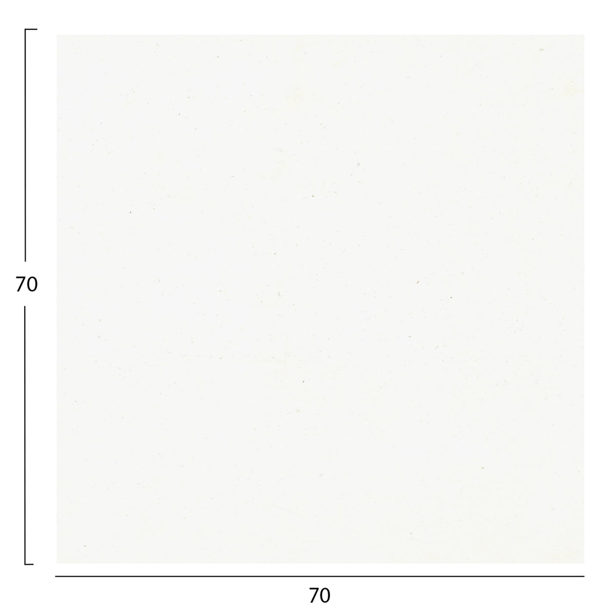 Square Hpl Tabletop Hm5838.23 White 70x70cm.