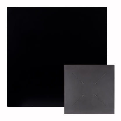 Square Hpl Tabletop Hm5838.21 Black 70x70cm.
