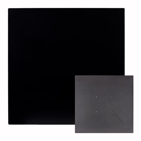 Square Hpl Tabletop Hm5838.21 Black 70x70cm.