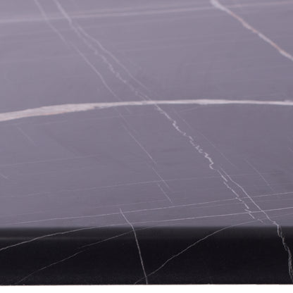 Tabletop Made Of Werzalit Square Black Marble-look  741 Fb95229.13 60x60cm