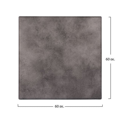 Table Desktop Werzalit 60x60 Cement 5648 Hm5229.12