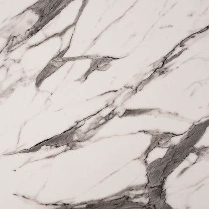 Table Desktop Werzalit 70x70 Marble White-grey 5657 Hm5230.11