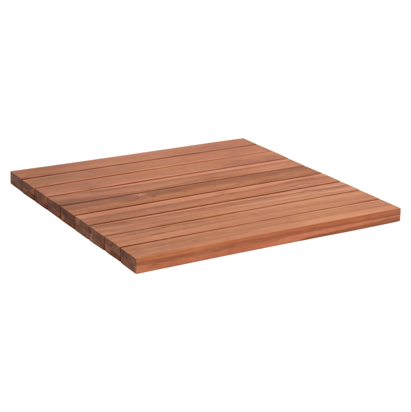 Tabletop Square Hm6139 Solid Teak Wood In Natural Color 80x80x4(thickness)cm.