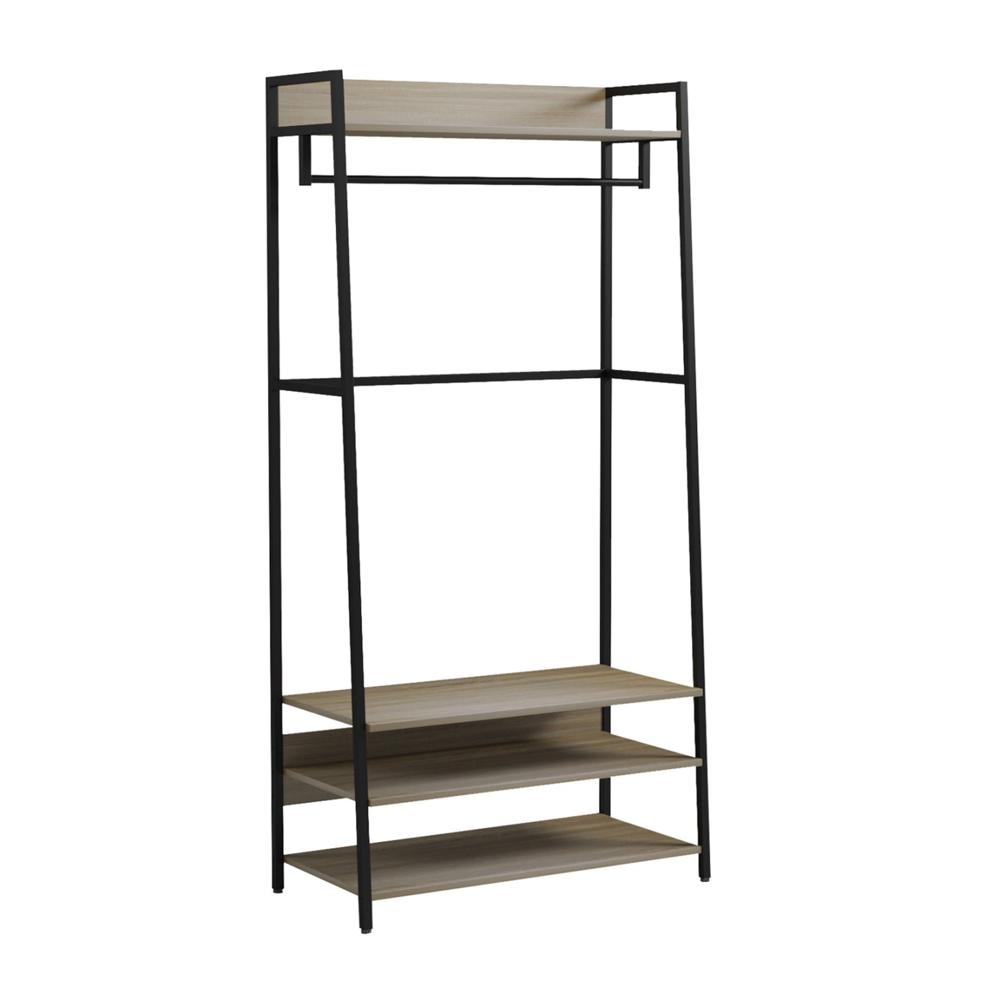 Entryway Furniture/open Access Wardrobe Aranja Hm18084 Metal-melamine 84x40x169hcm.