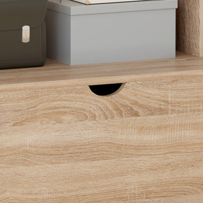 Entryway Furniture Kaylor Hm2474.01 With Hooks&storage Space-mdf In Sonama 65x34x180hcm.