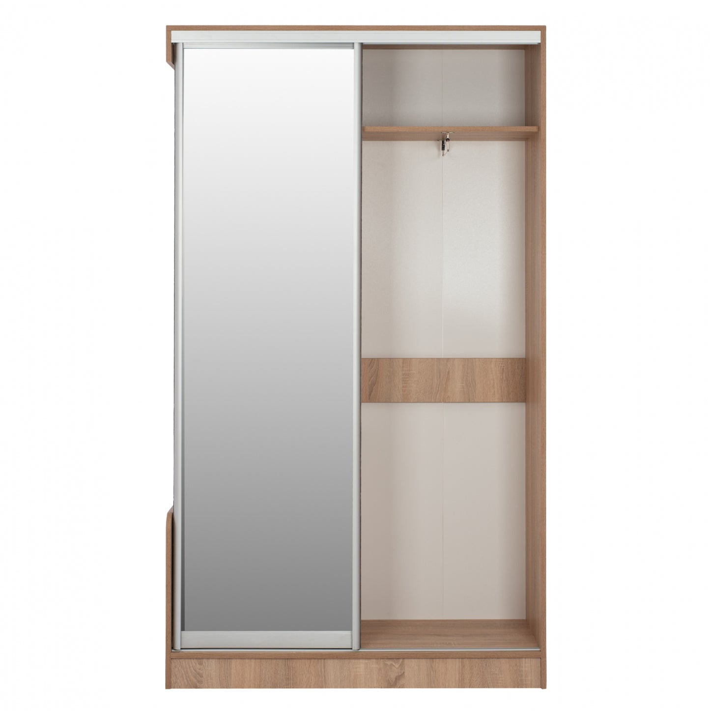 Entrance Furniture With Sliding Wardrobe And Mirror Sonama Hm2424 120x45x210yec.