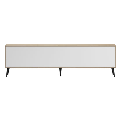 Tv Furniture Savore Hm18370.11 Melamine Sonama-white 180Χ35.5Χ51hcm.