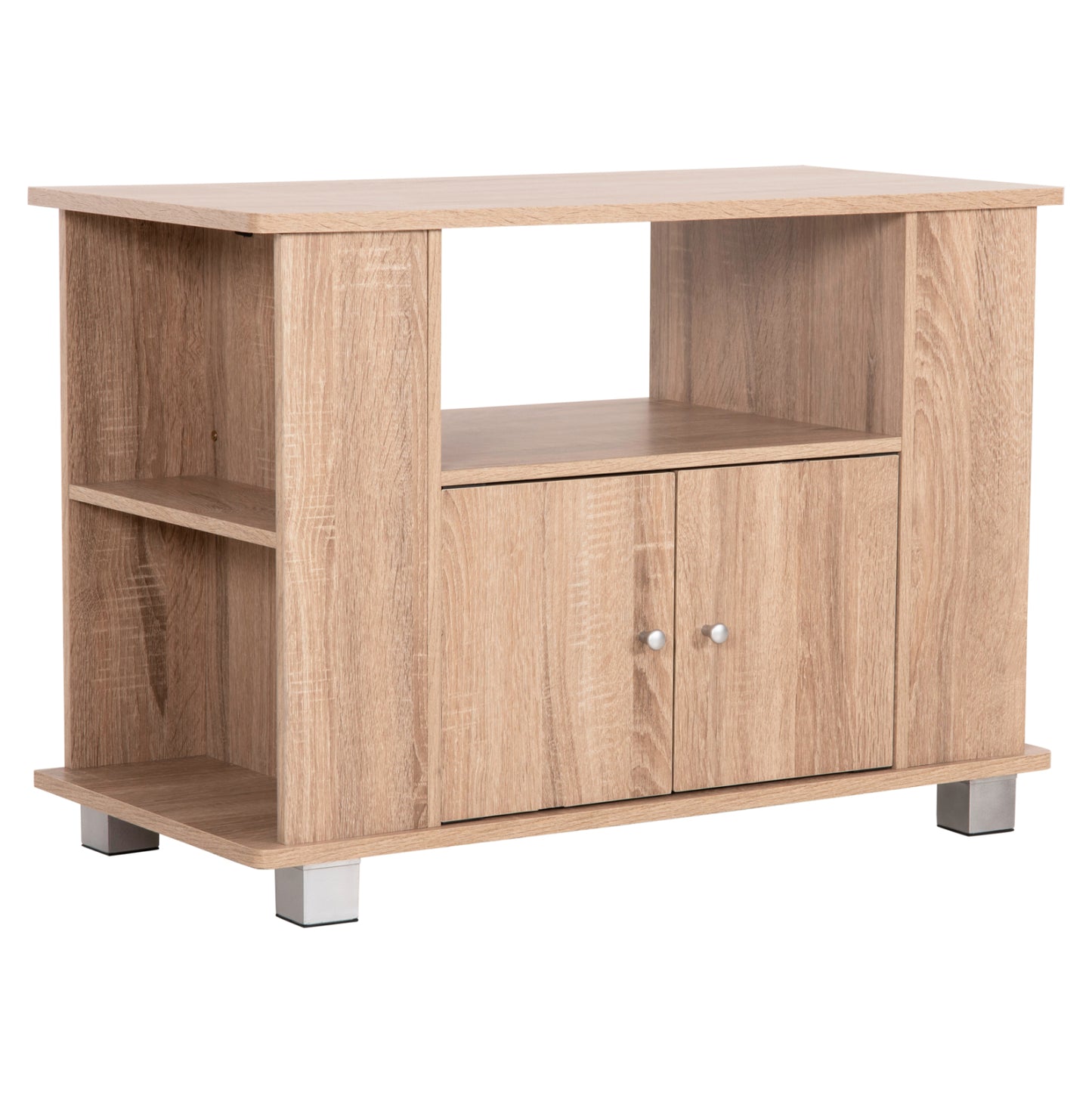 Tv Stand/cabinet Cluse Hm2404.20 Melamine In Sonama Oak Color 80x40x57,5hcm.