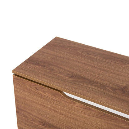 Tv Furniture Kimia Hm8902.12 Melamine Natural-white 180Χ35Χ48,5hcm.