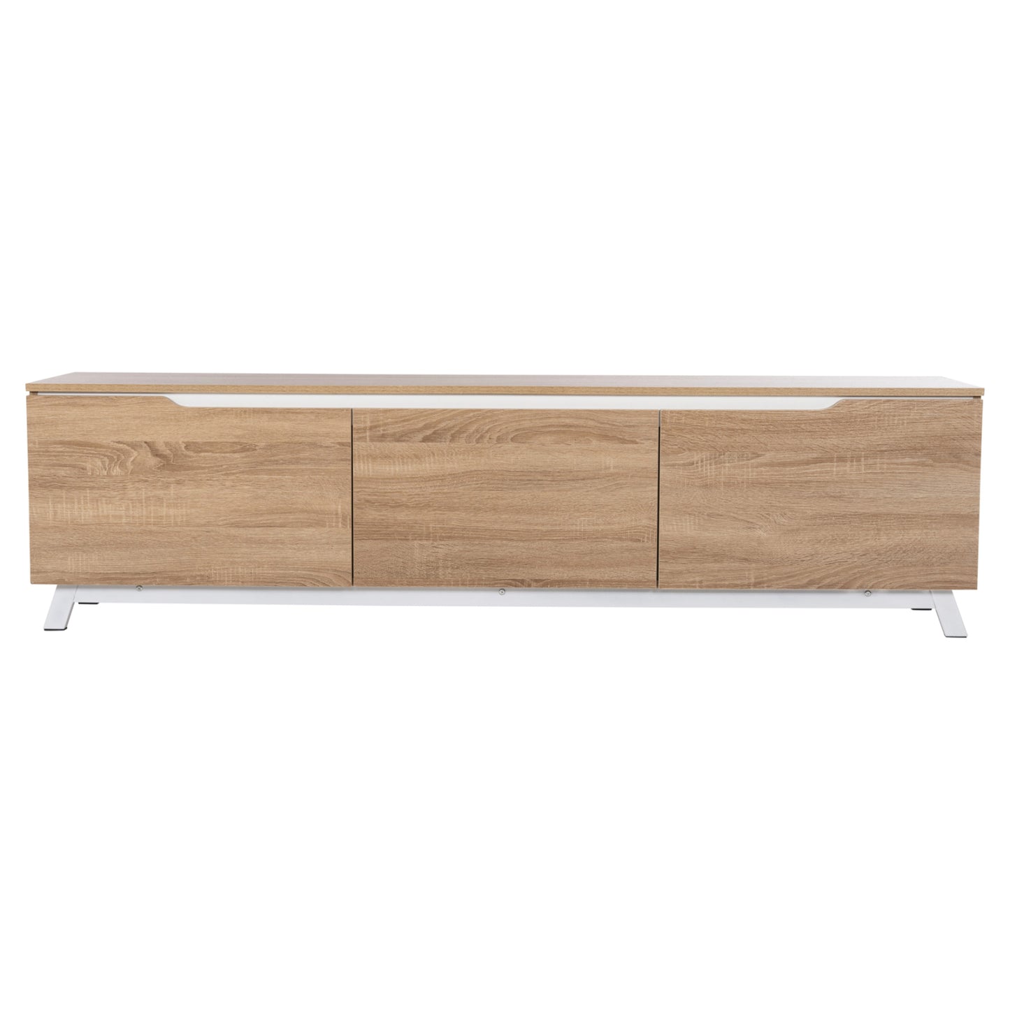 Tv Furniture Kimia Hm8902.13 Melamine Sonama-white 180Χ35Χ48,5hcm.