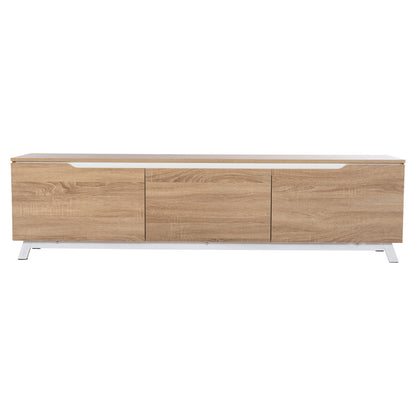 Tv Furniture Kimia Hm8902.13 Melamine Sonama-white 180Χ35Χ48,5hcm.
