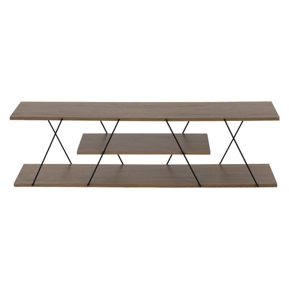 Tv Stand Tars Hm8922.13 Melamine Olive Grey 120x32x33hcm.