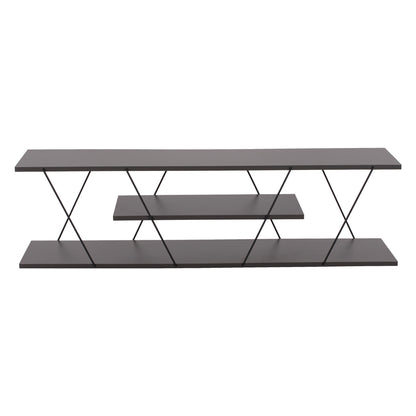 Tv Stand Tars Hm8922.20 Melamine Grey 120x32x33hcm.