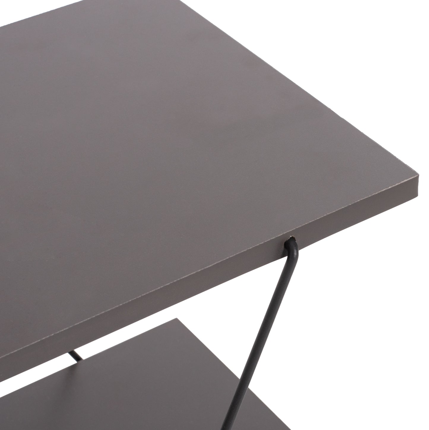 Tv Stand Tars Hm8922.20 Melamine Grey 120x32x33hcm.