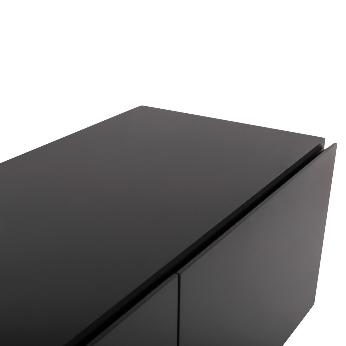 Tv Cabinet Hudson Hm9748 Mdf With Walnut Veneer In Walnut And Darek Grey Color 180x40x50hcm.