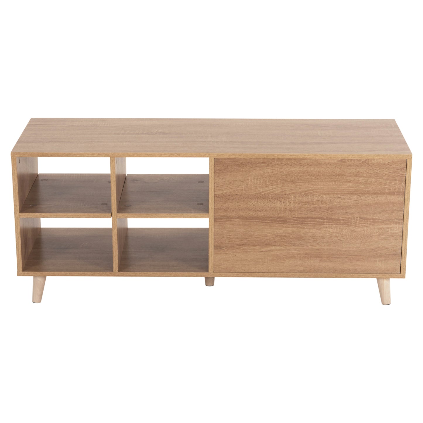 Tv Cabinet Rillion Hm9879 Melamine In Sonama Color 120x40x51hcm.