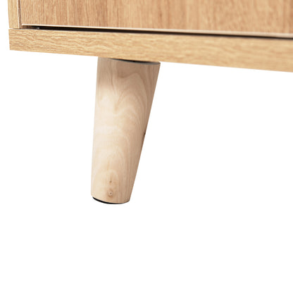 Tv Cabinet Rillion Hm9879 Melamine In Sonama Color 120x40x51hcm.