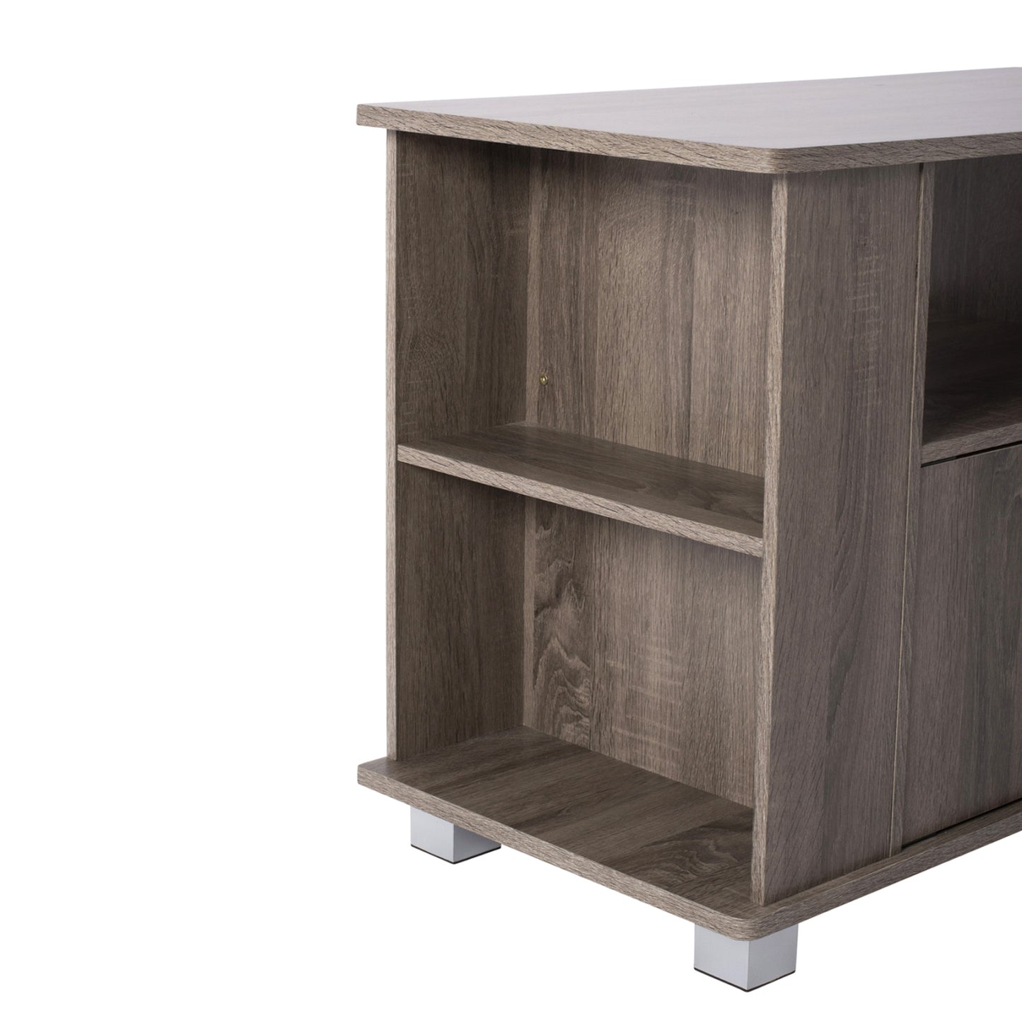 Tv Stand In Walnut Color 80x40x57.5 Hm2404.01