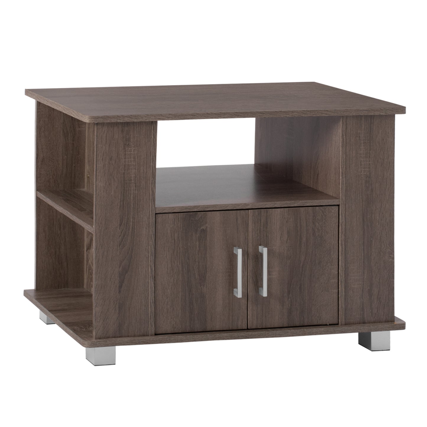 Tv Stand In Walnut Color 80x40x57.5 Hm2404.01