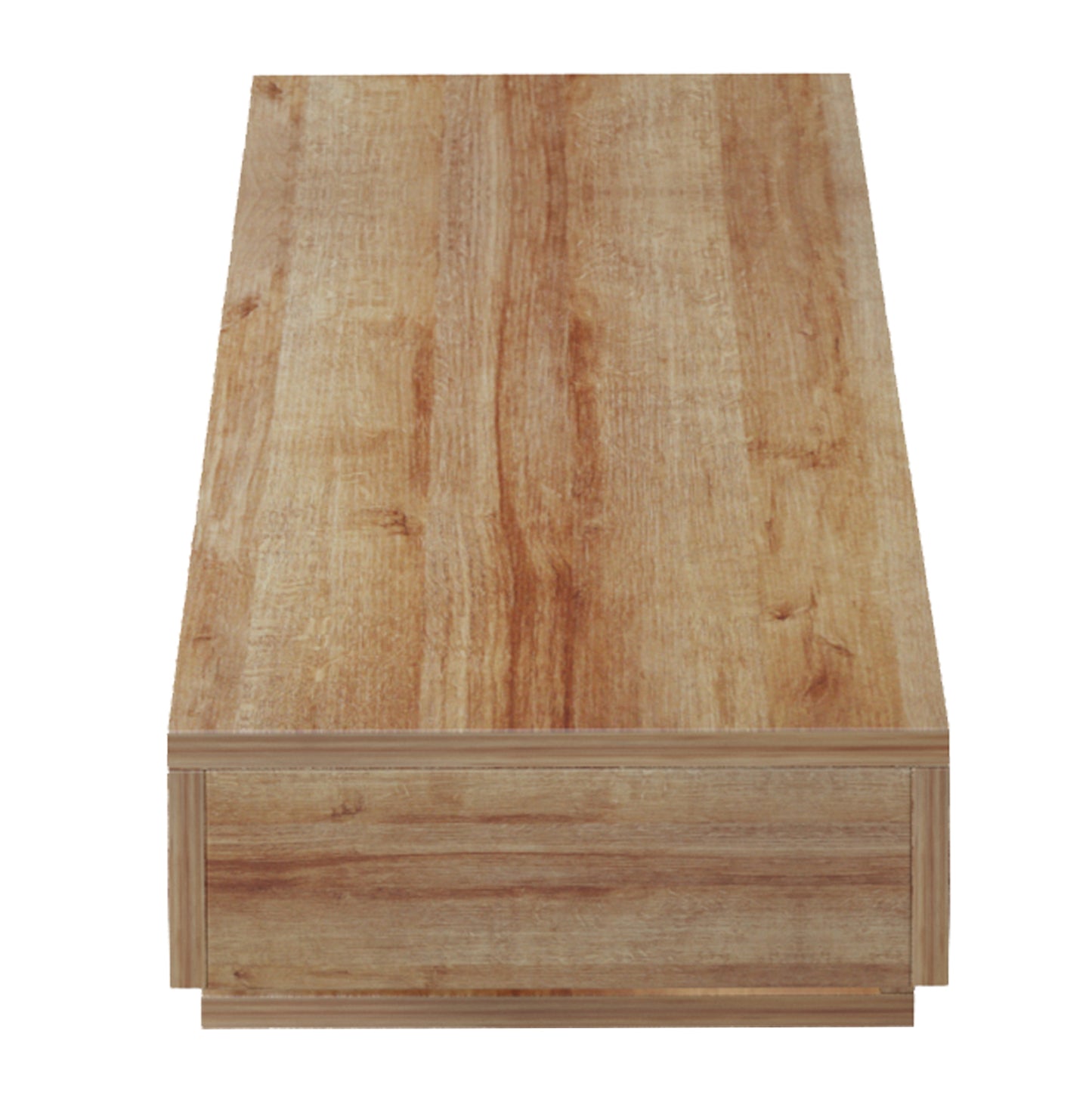 Wall Hanging Tv Stand With Led Savor Hm18381.01 Melamine In Oak 150x29.5x22hcm