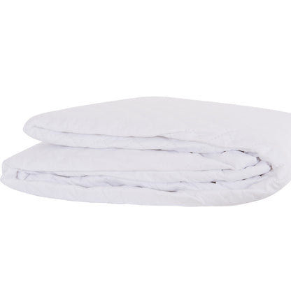 Mattress Pad Waterproof Velura Hm12174.160 Microfiber & Pu--4 Rubber Bands 160x200cm.