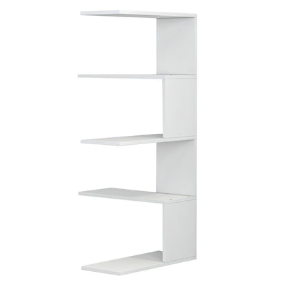 Wall Shelves Rory Hm8931.11 Melamine In White 22x51,5x109hcm.