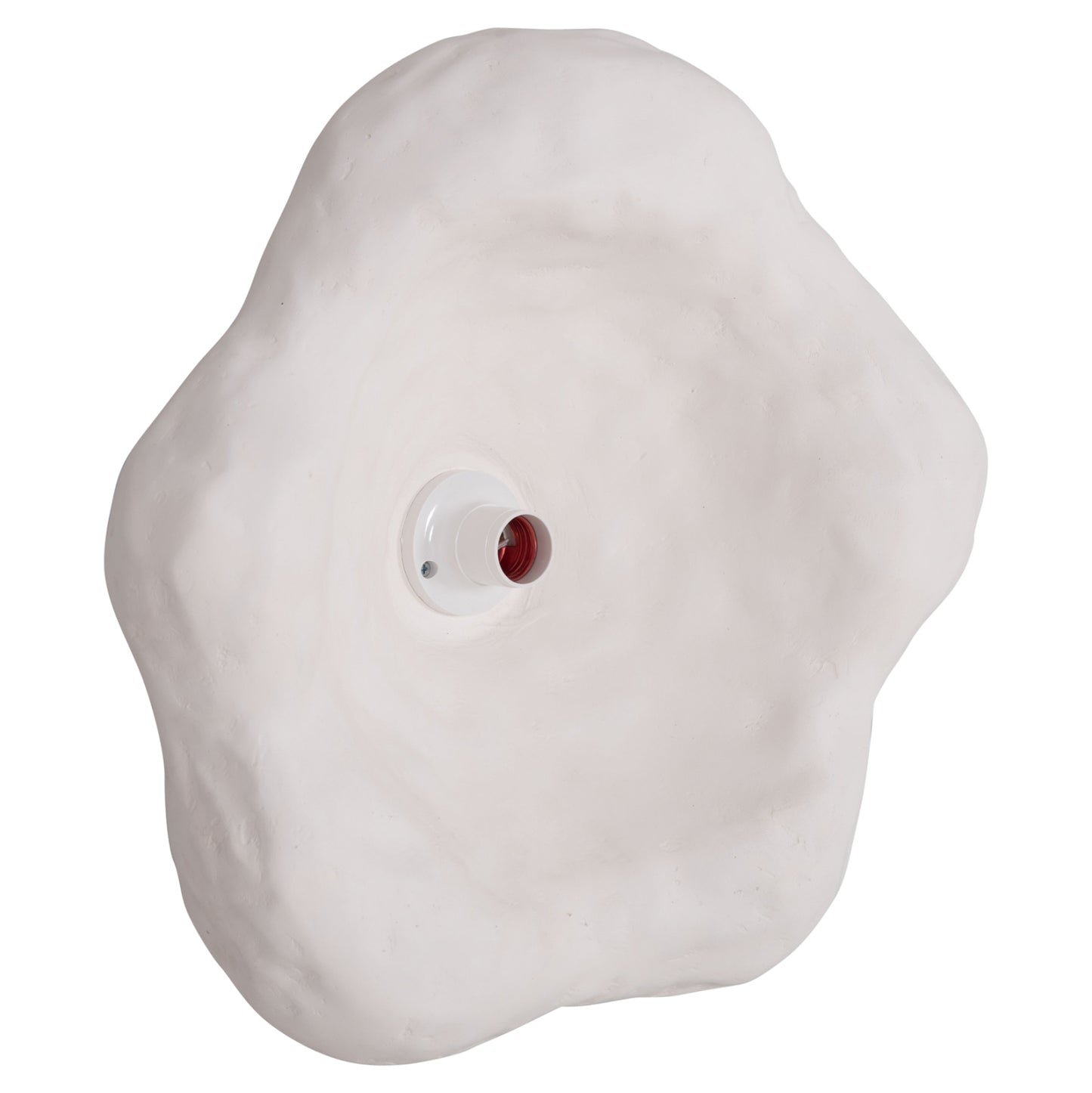 Wall Sconce Luxon Hm4701.02l Fiber Cement In White 44x15x42hcm.