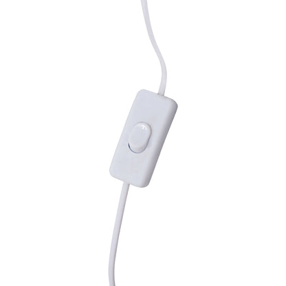 Wall Sconce Luxon Hm4701.02l Fiber Cement In White 44x15x42hcm.