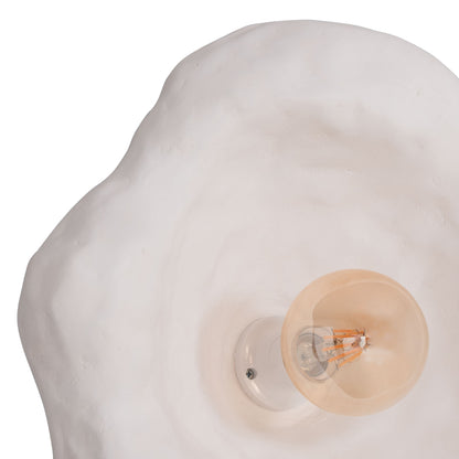 Wall Sconce Luxon Hm4701.02l Fiber Cement In White 44x15x42hcm.
