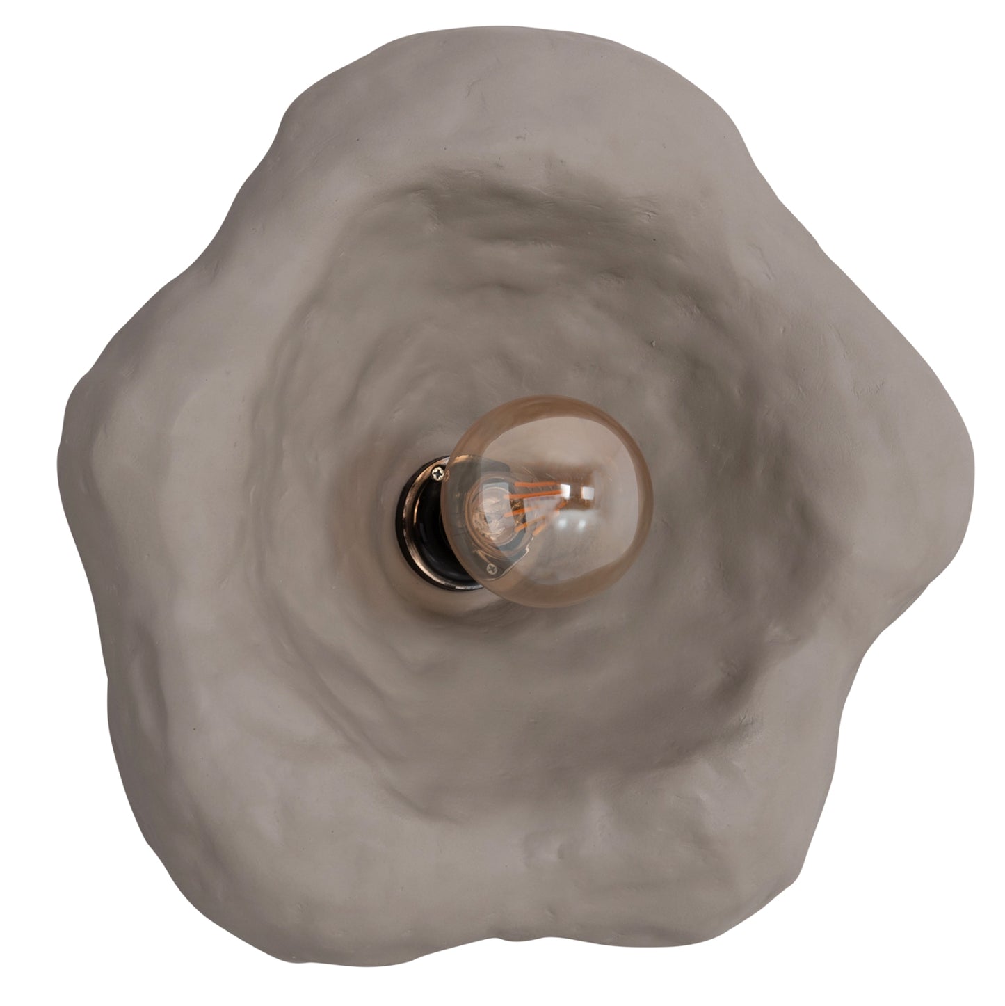 Wall Sconce Luxon Hm4701.03l Fiber Cement In Grey 44x15x42hcm.