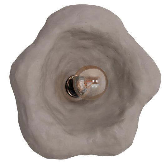 Wall Sconce Luxon Hm4701.03l Fiber Cement In Grey 44x15x42hcm.
