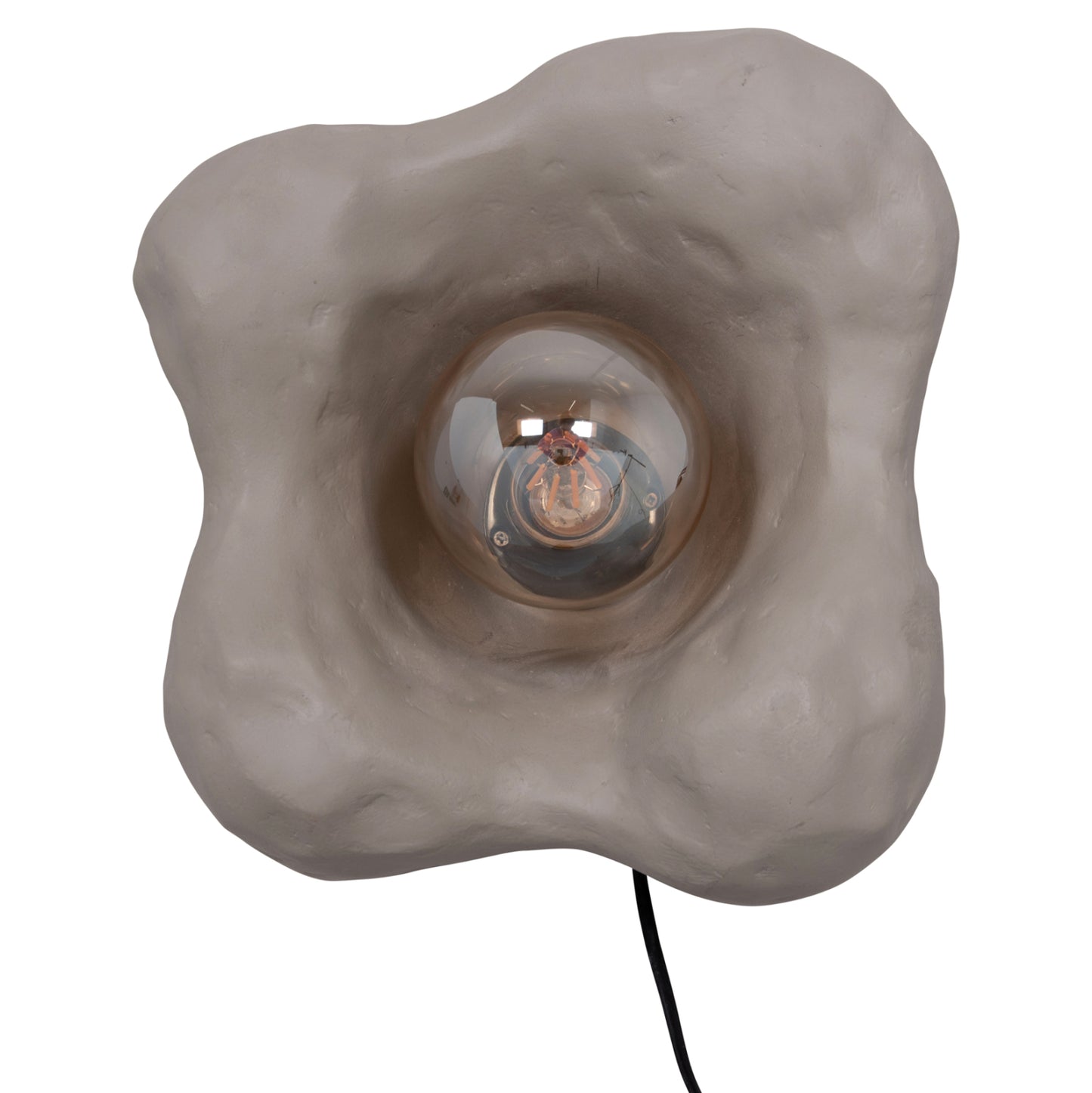 Wall Sconce Luxon Hm4701.03m Fiber Cement In Grey 28x15x28hcm.