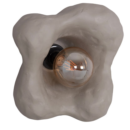 Wall Sconce Luxon Hm4701.03m Fiber Cement In Grey 28x15x28hcm.