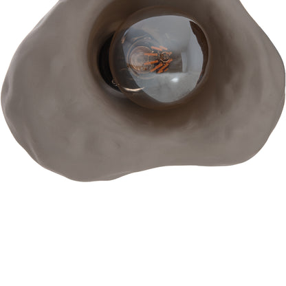 Wall Sconce Luxon Hm4701.03s Fiber Cement In Grey 28x15x25hcm.